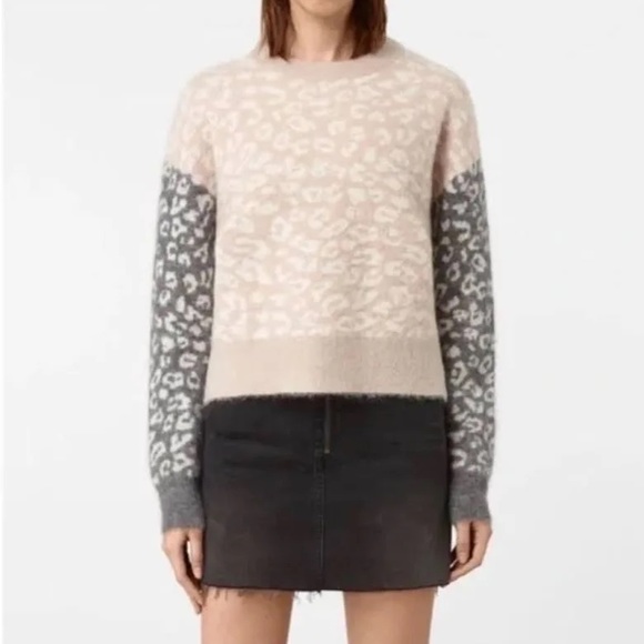 EUC Allsaints Leya Crewneck sweater - Picture 2 of 5